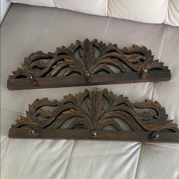 Handmade wood hangers